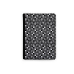 Dompet Passport Black pattern