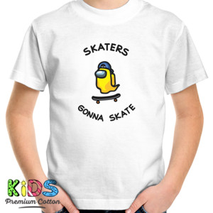Kaos Skaters Gonna Skate White