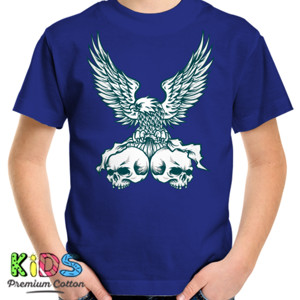 Kaos eagle and skull