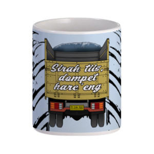 Mug Tulisan Truk