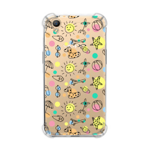 casing fullprint doodle summer pattern Casing HP