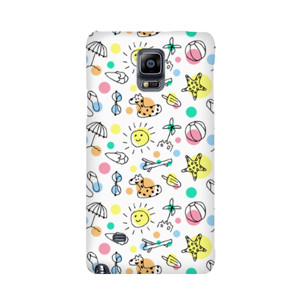 casing fullprint doodle summer pattern Casing HP