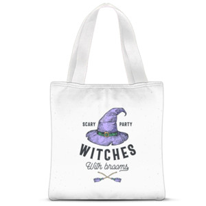 Tas Tote Fullprint Tote Bag Halloween Theme