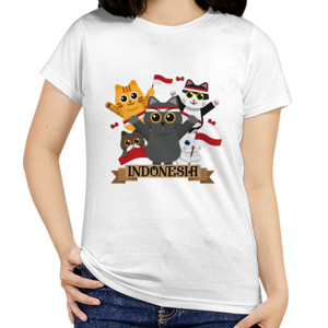 Kaos Kitty Indonesia