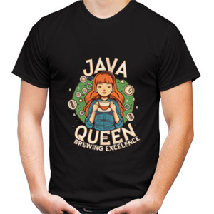 Kaos java coding girl