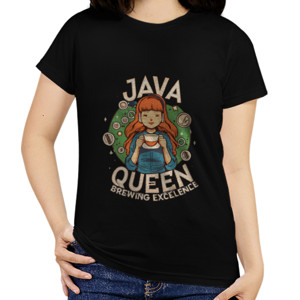 Kaos java coding girl