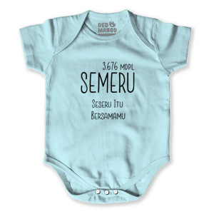 Baby Jumper Kaos Gunung Semeru - Seseru Itu Bersamamu
