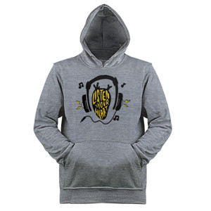 Jaket Hoodie Listen your heart
