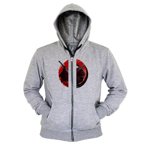 Hoodie Zipper samurai