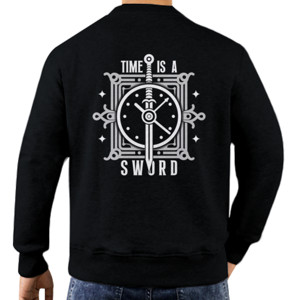Jaket Sweater AS06 Time is a Sword