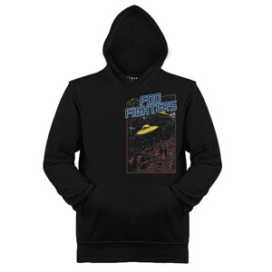 Jaket Hoodie Foo Fighters Ufo