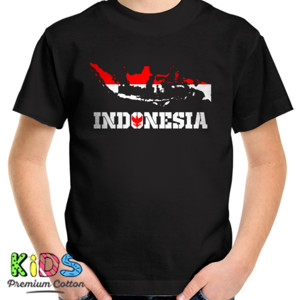 Kaos Kaos Indonesia Map Merah Putih