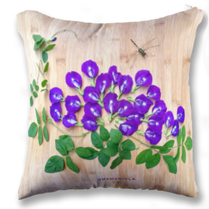 Bantal Bunga Telang