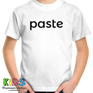 Kaos Couple Ayah Anak Copy Paste
