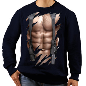 Jaket Sweater Kaos 3D Body 2