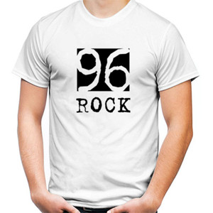 Kaos Kaos Distro 96 Rock Putih