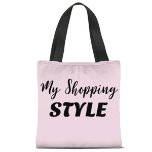 Tas Tote Fullprint Tote My Shopping Style