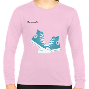 Kaos Kaos Wanita Lengan Panjang