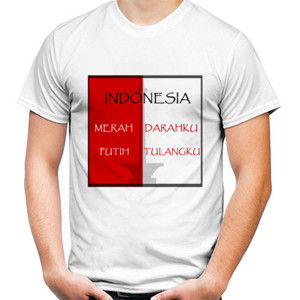 Kaos Kaos tshirt Merah Putih