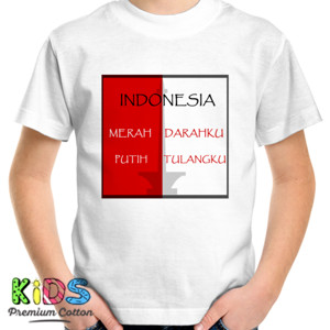 Kaos Kaos tshirt Merah Putih