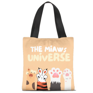 Tas Tote Fullprint The Miaws Universe