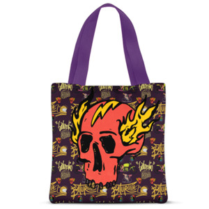 Tas Tote Fullprint patskull