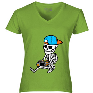 Kaos Gamer Tengkorak