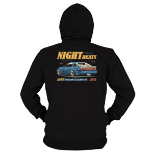 Hoodie Zipper 90S NIGHT BEATS Z