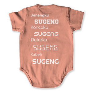 Baby Jumper Salam satu hati paguyuban Sugeng