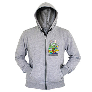 Hoodie Zipper Shio naga