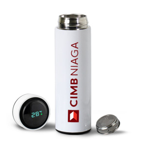 Tumbler Botol Tumbler With Corporate Bank CIMB Niaga