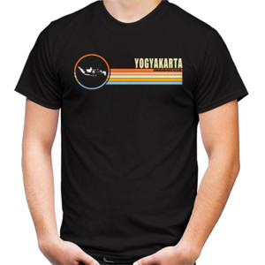 Kaos Souvenir Indonesia Yogyakarta Sunset