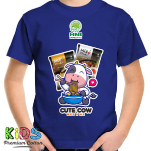 Kaos Mee & Me Mi Instan HNI Cute Cow