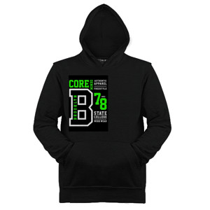 Jaket Hoodie State College Brooklyn Green