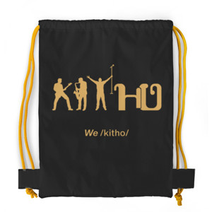 Tas Serut Fullprint Javanese Themed drawstring Bag “Kitho”