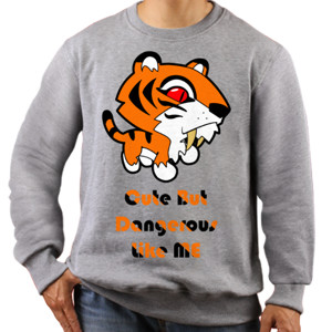 Jaket Sweater Cute Tiger