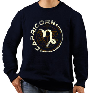 Jaket Sweater Capricorn Zodiac