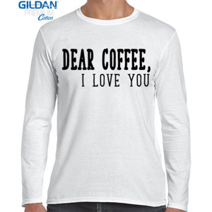 Kaos DEAR COFFEE I LOVE YOU