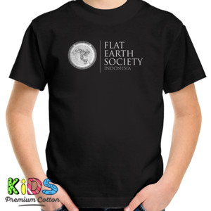 Kaos Flat Earth Society Indonesia