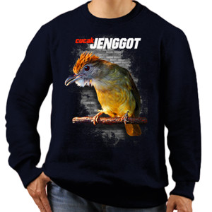 Jaket Sweater Burung Cucak Jenggot