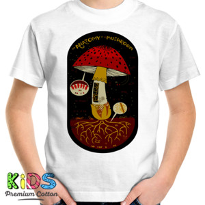 Kaos kaos jamur lucu-unik