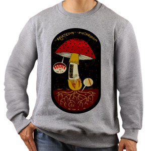 Jaket Sweater kaos jamur lucu-unik