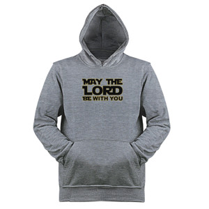 Jaket Hoodie May the Lord Be With You