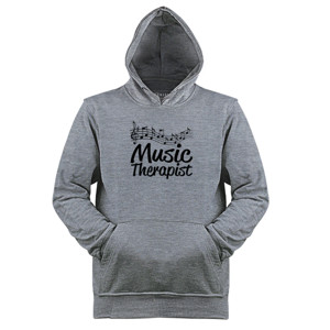 Jaket Hoodie Music Therapist
