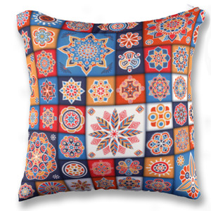 Bantal Batik Etnis Stars