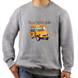 Jaket Sweater Bus With Me