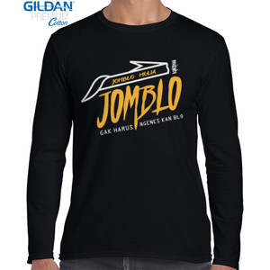 Kaos T-shirt Lengan Panjang Jomblo Mulia