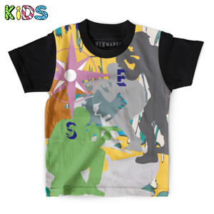 Kaos Anak Full-Print ARMY KOMPAS