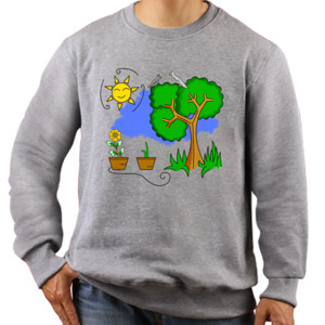 Jaket Sweater Pemandangan