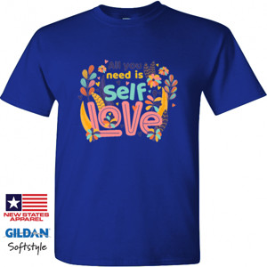 Kaos Gildan Soft Style Self Love